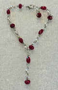 Ruby and Pearl Anklet with Dangle (14)