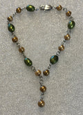 Green and Gold Pearl Anklet (13)