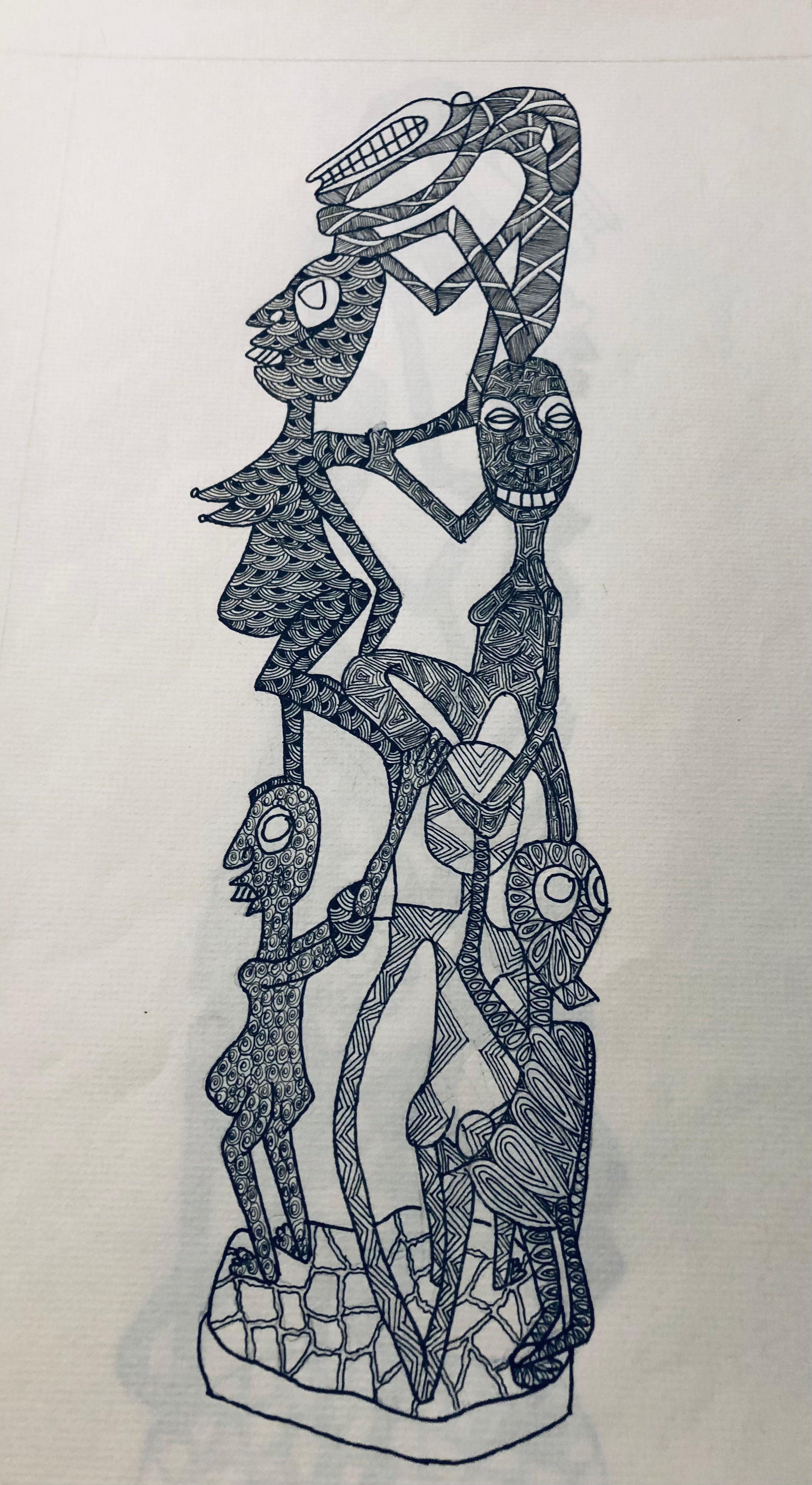 Four Sides of the Same Sculpture