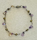 Ametrine, Pearl, and Amethyst Anklet (11)
