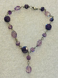 Amethyst Galore Anklet with Dangle (10)
