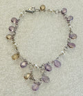 Faceted Ametrine Anklet (7)