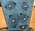 Square Blue/Gray Resin Pot