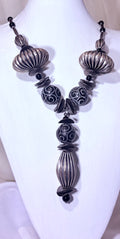 Silver and Black Elegance