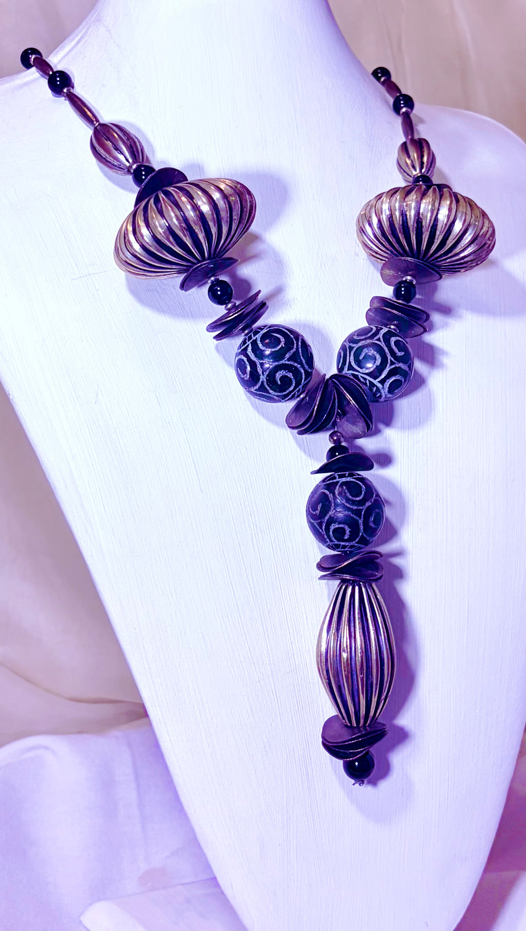 Silver and Black Elegance