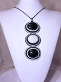 Black White Black Circles