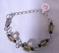 Faceted Citrine Cube Bracelet