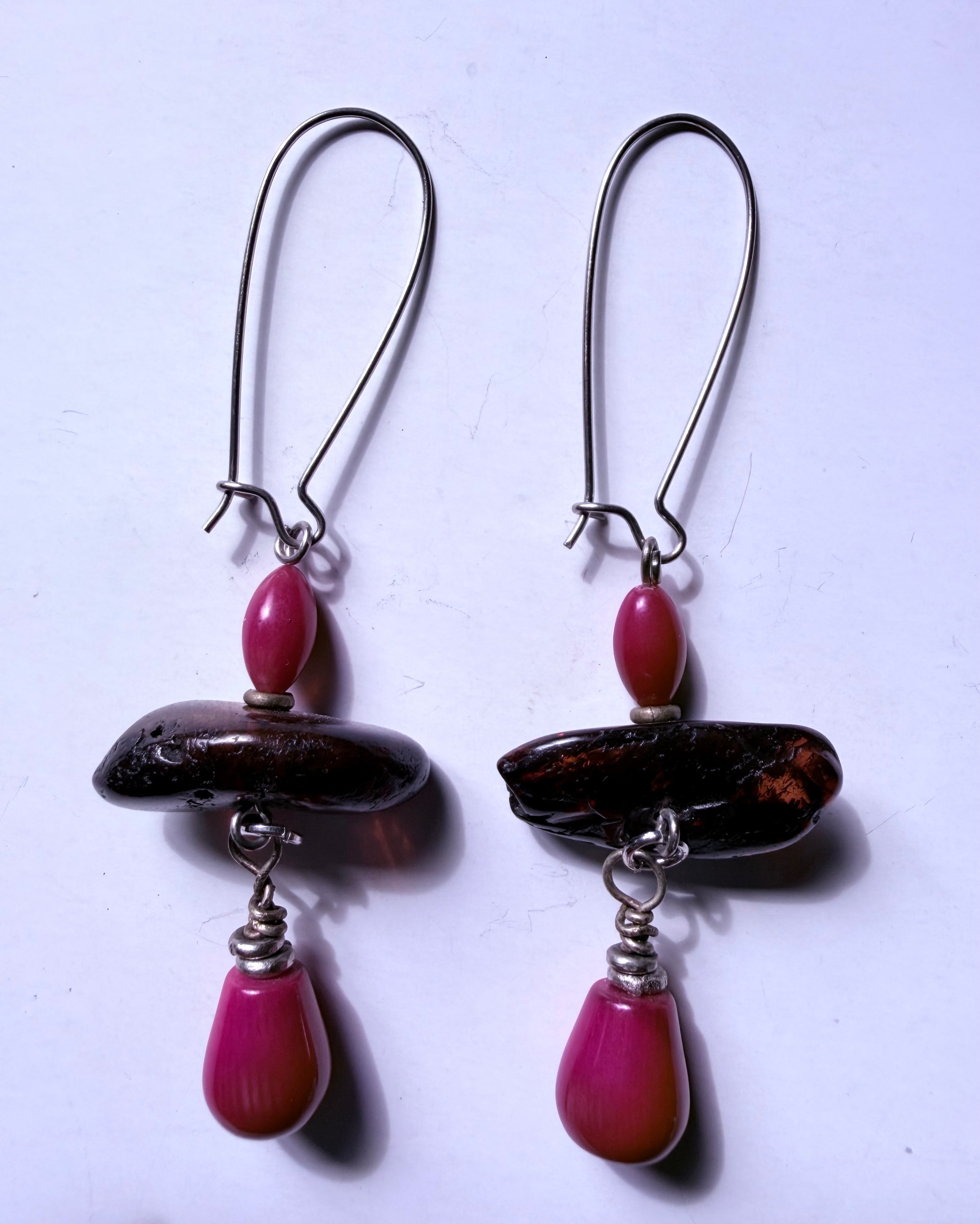 Amber and Red Coral