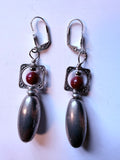 Red Coral and Silver