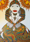 Woman with Twins