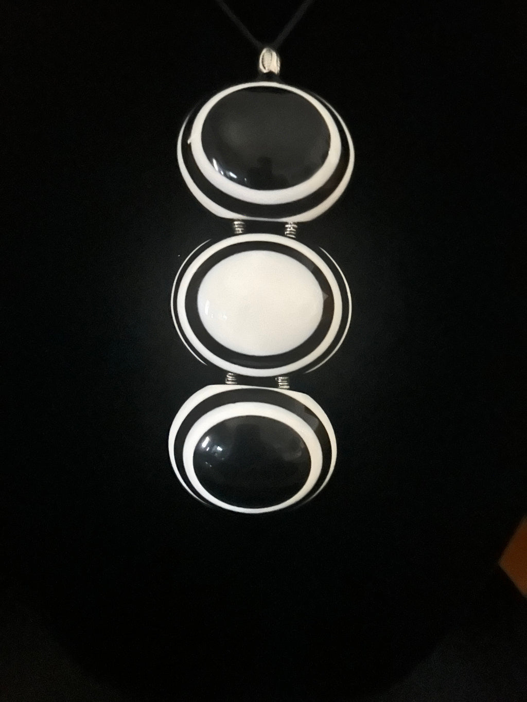 Black White Black Circles