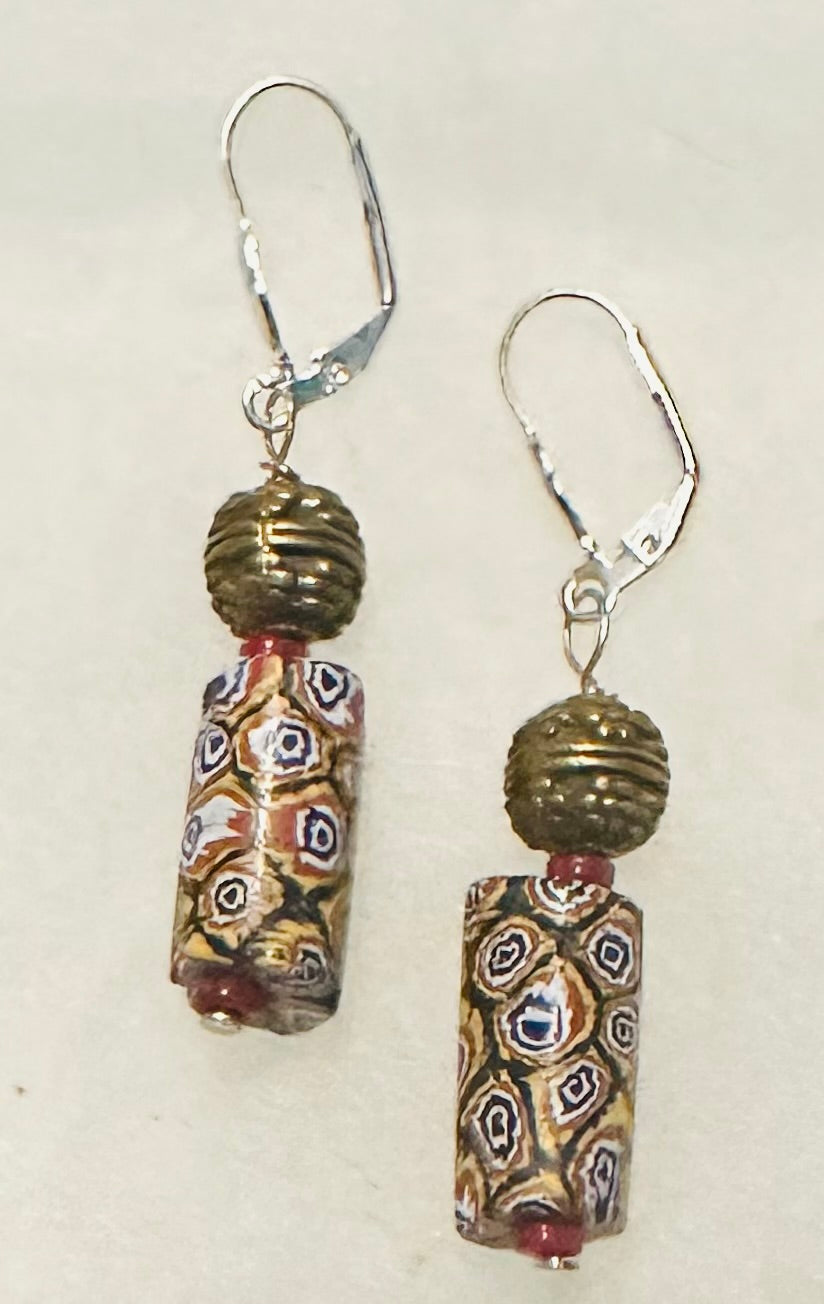 Trade Bead Earrings