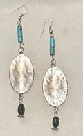Silver and Turquoise Dangles